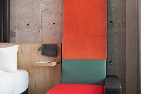 Inntel Hotels Landmark Amsterdam Double Room Design Chair