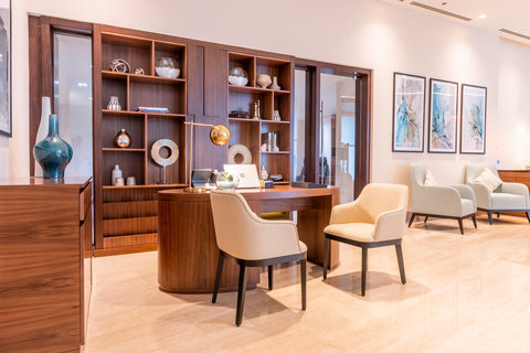 Club Lounge Reception Area Grand Millennium Al Wahda