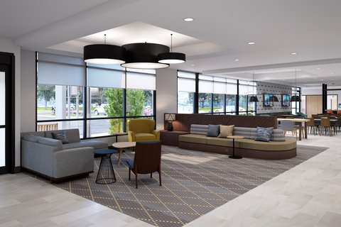Lounge in our comfy furniture and d??cor while enjoying free Wi-Fi.