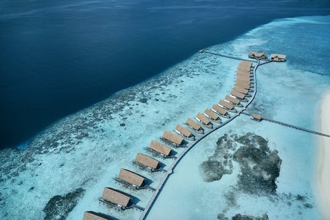 Aerial Water Villas