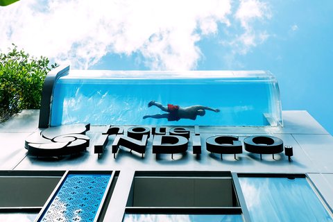 Rooftop Pool with Salted Water System at Hotel Indigo Phuket 