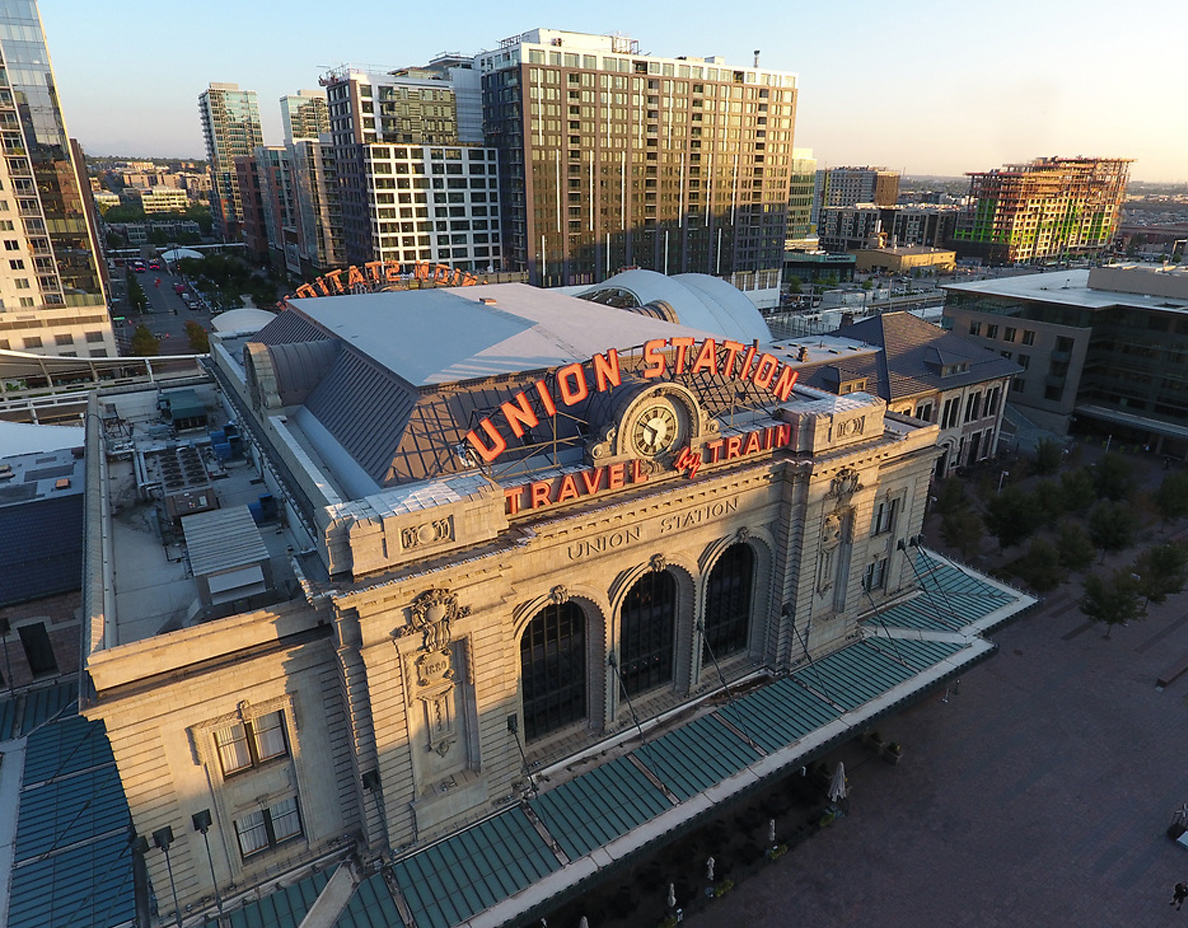 Denver Union Station is just a quick walk from Hotel