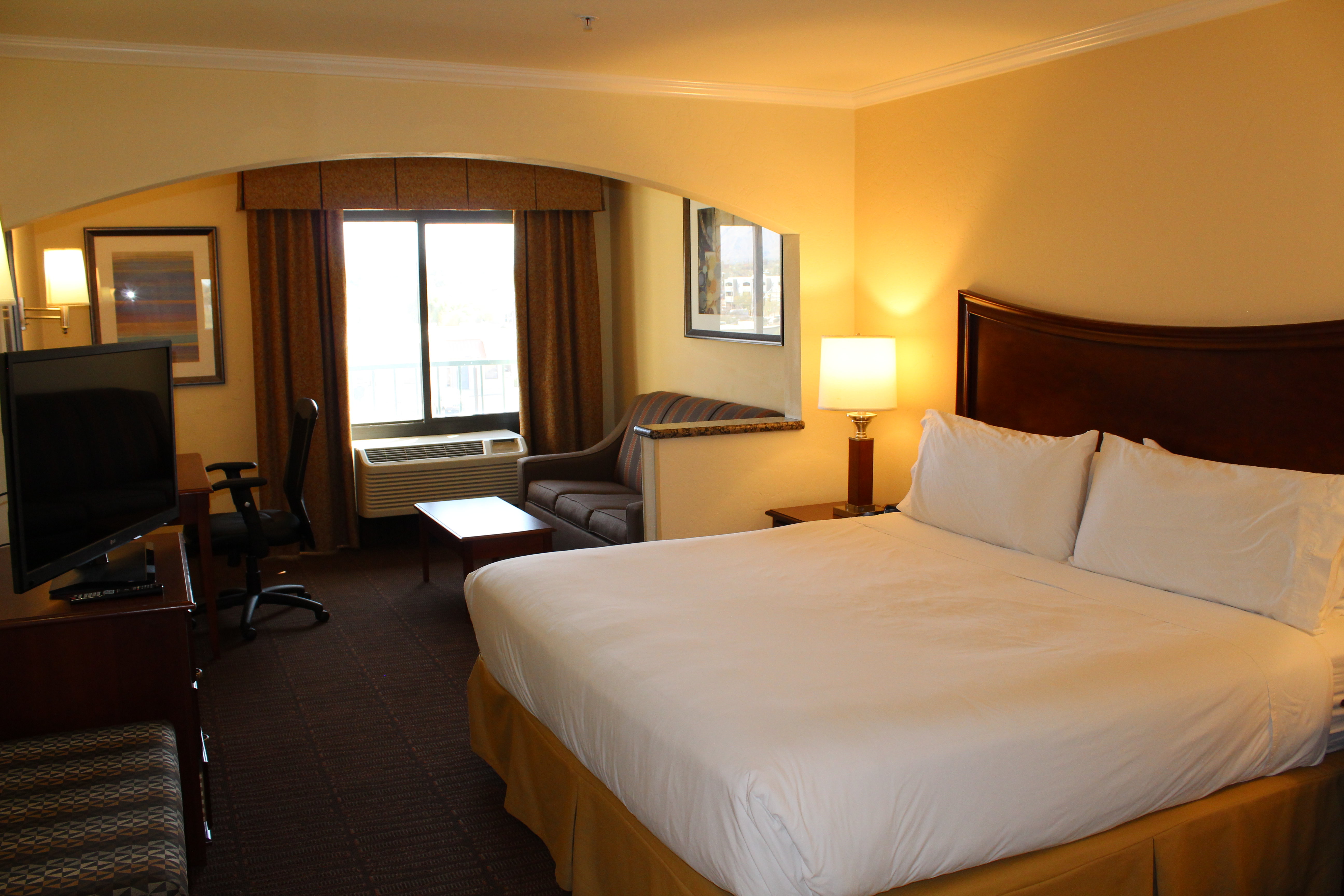 For extra space to stretch out and relax book our Suite room.
