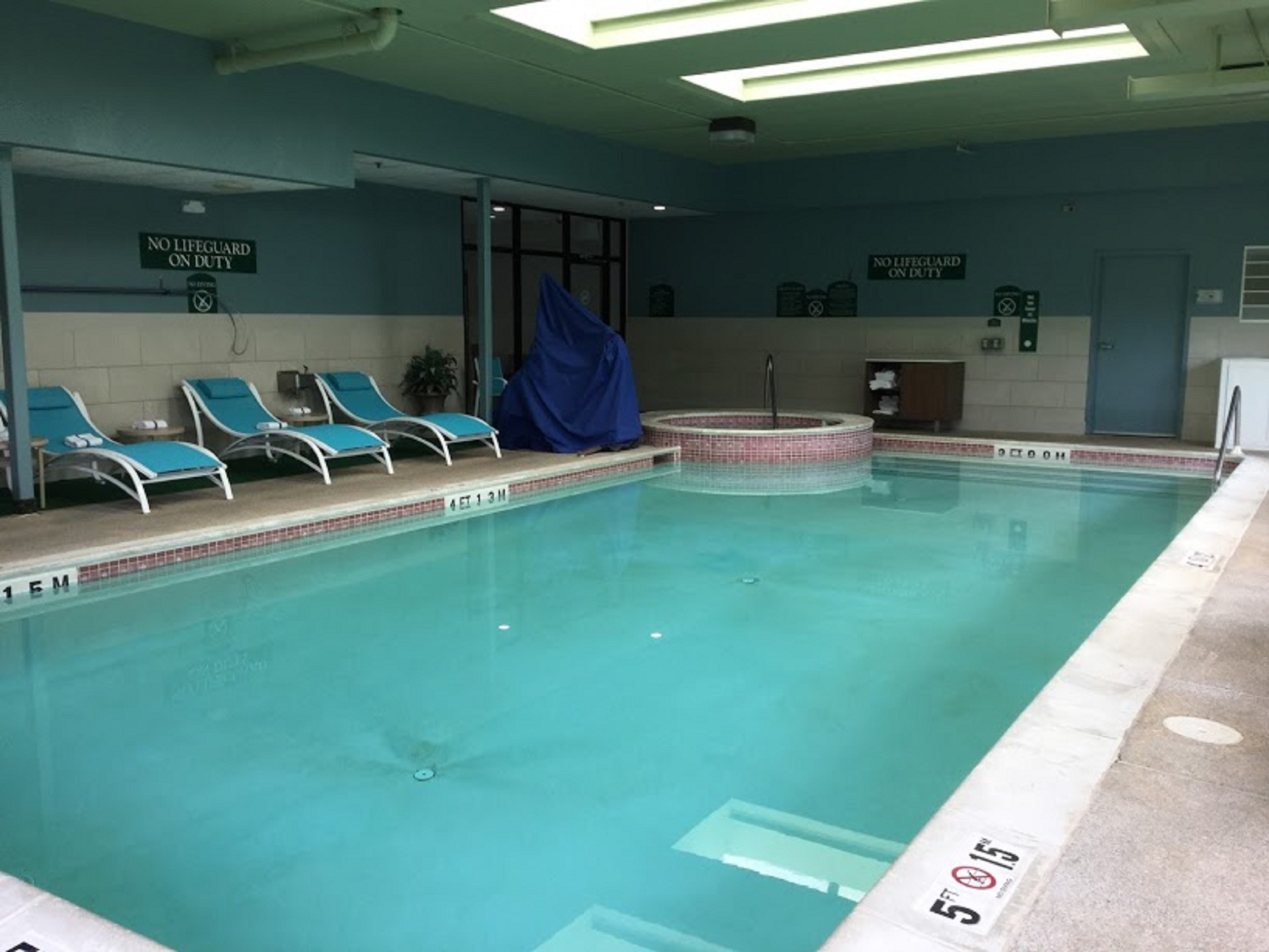 Indoor Pool with ADA Accessible Pool Lift 