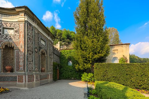 Mosaic House Front View