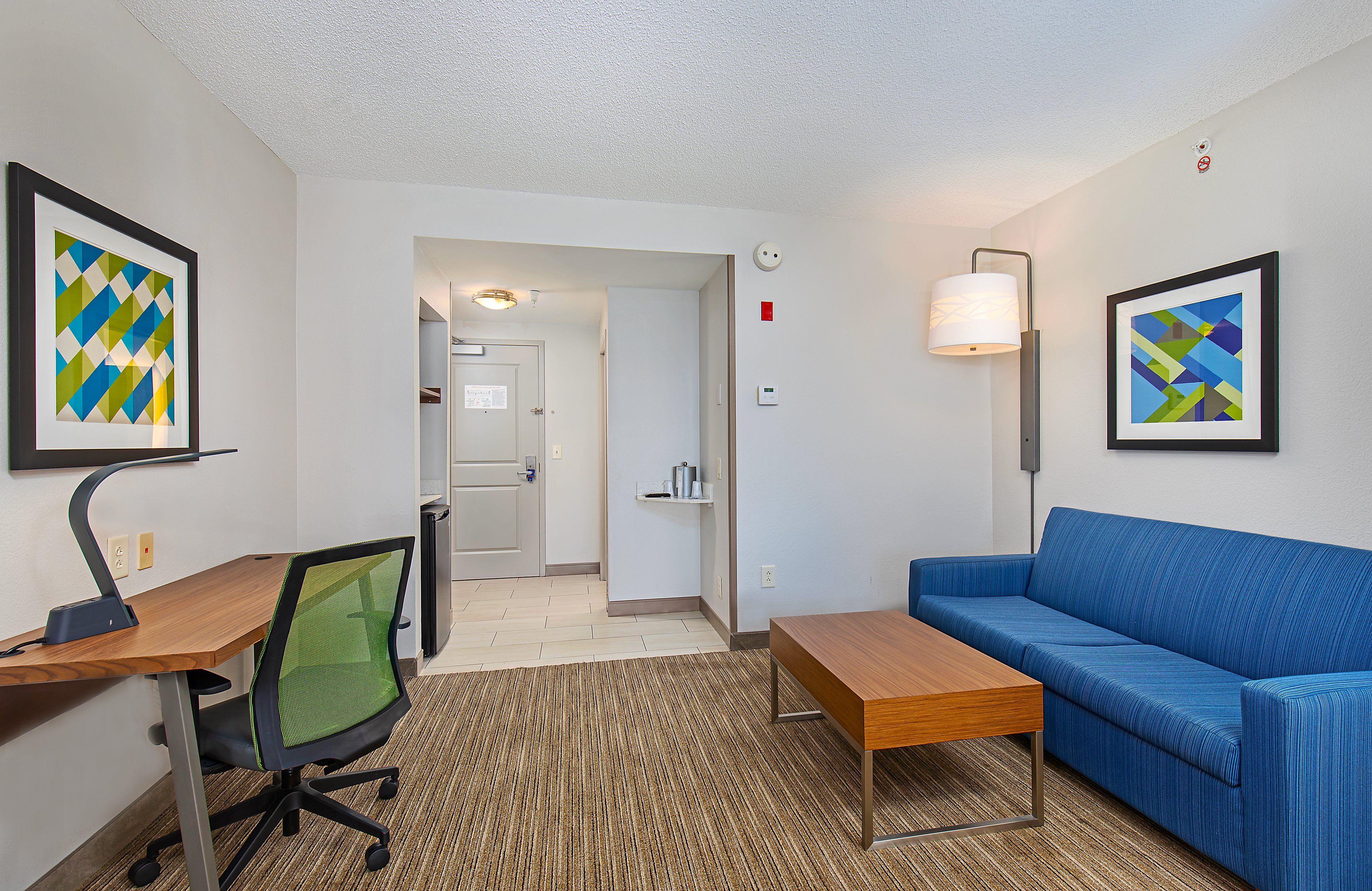 All of our Suites have pull out sleeper sofas!
