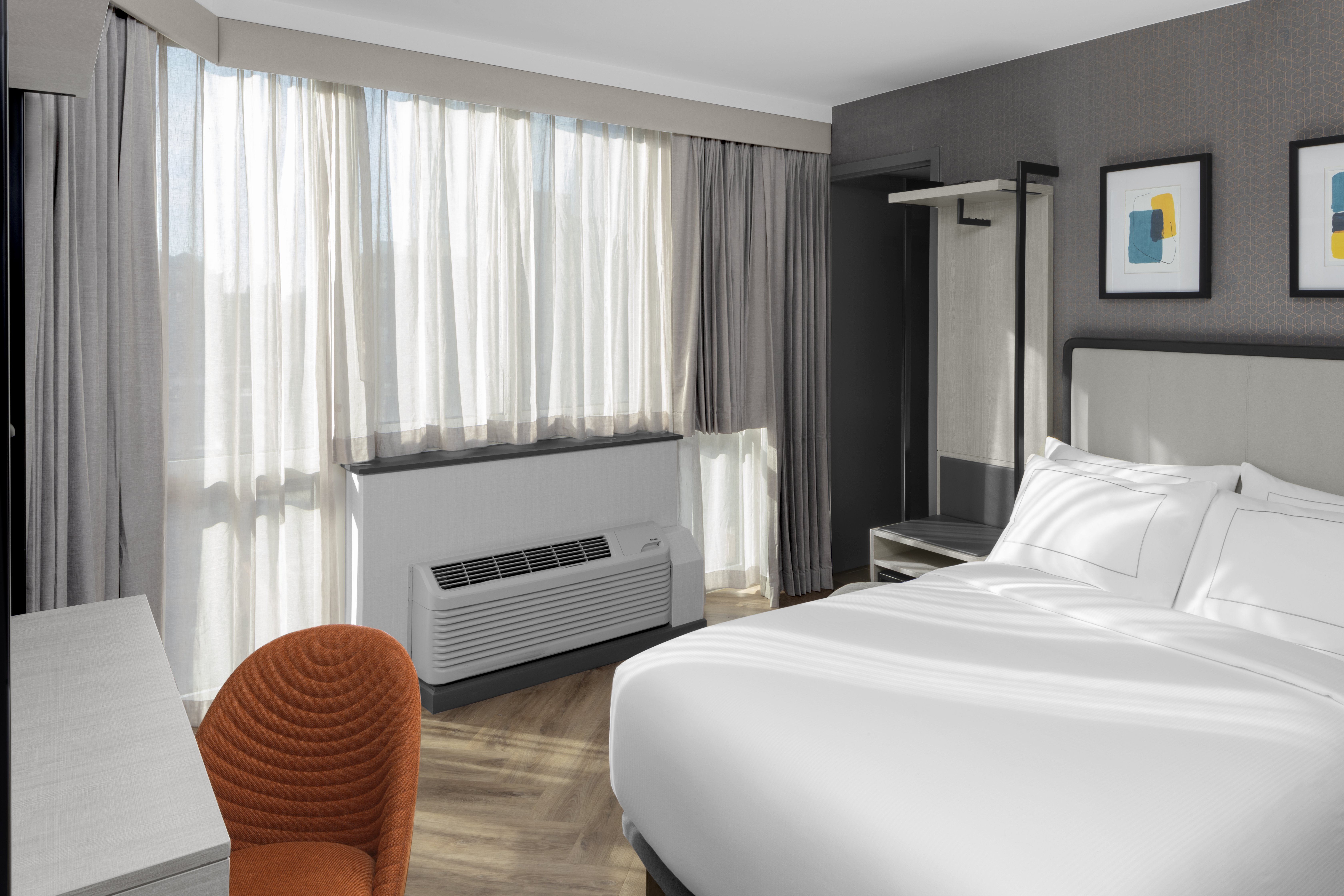 All guest rooms are fully renovated with modern design.