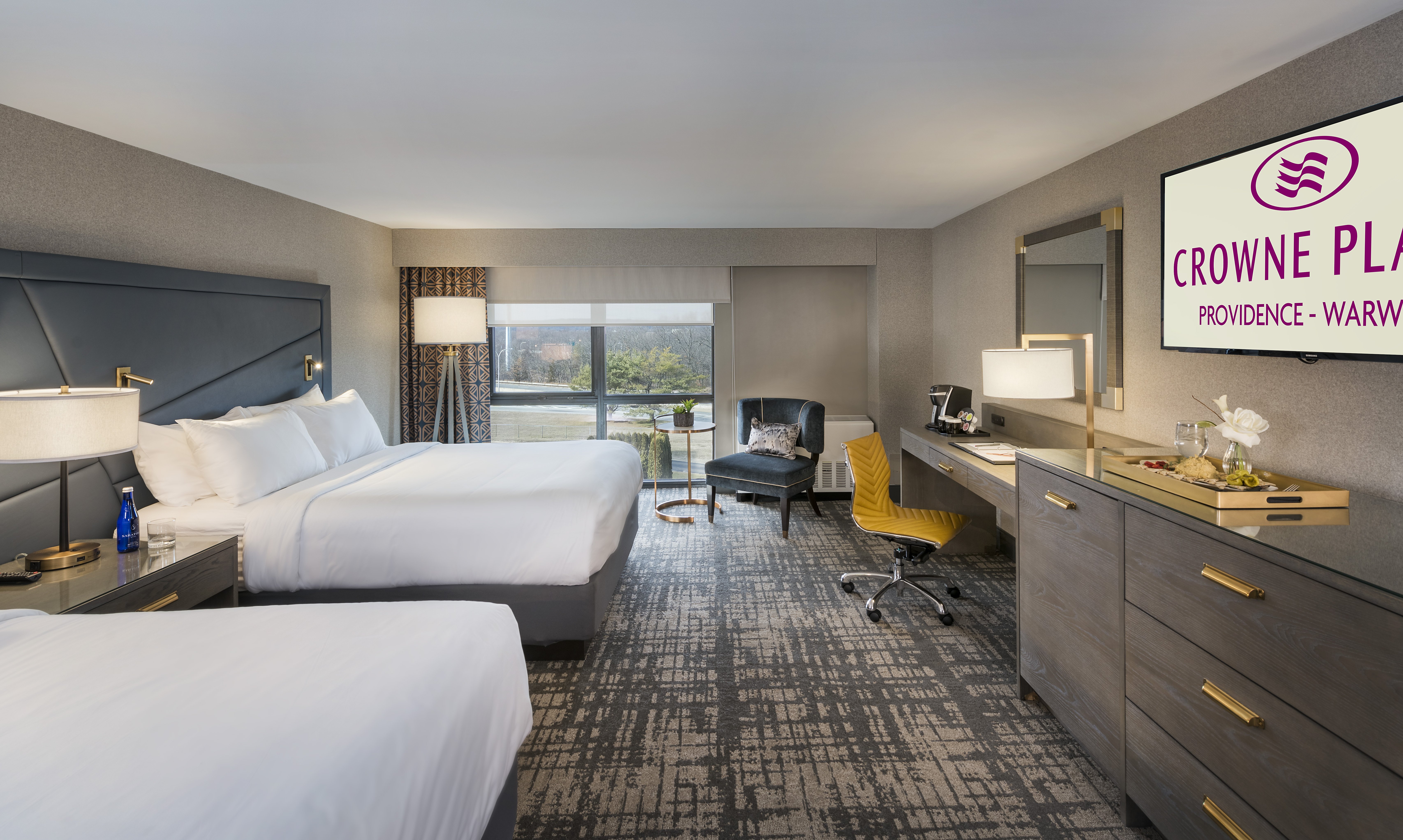 Our amazing two-queen-bed guest room awaits you!