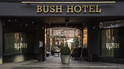 Bush Hotel Entrance