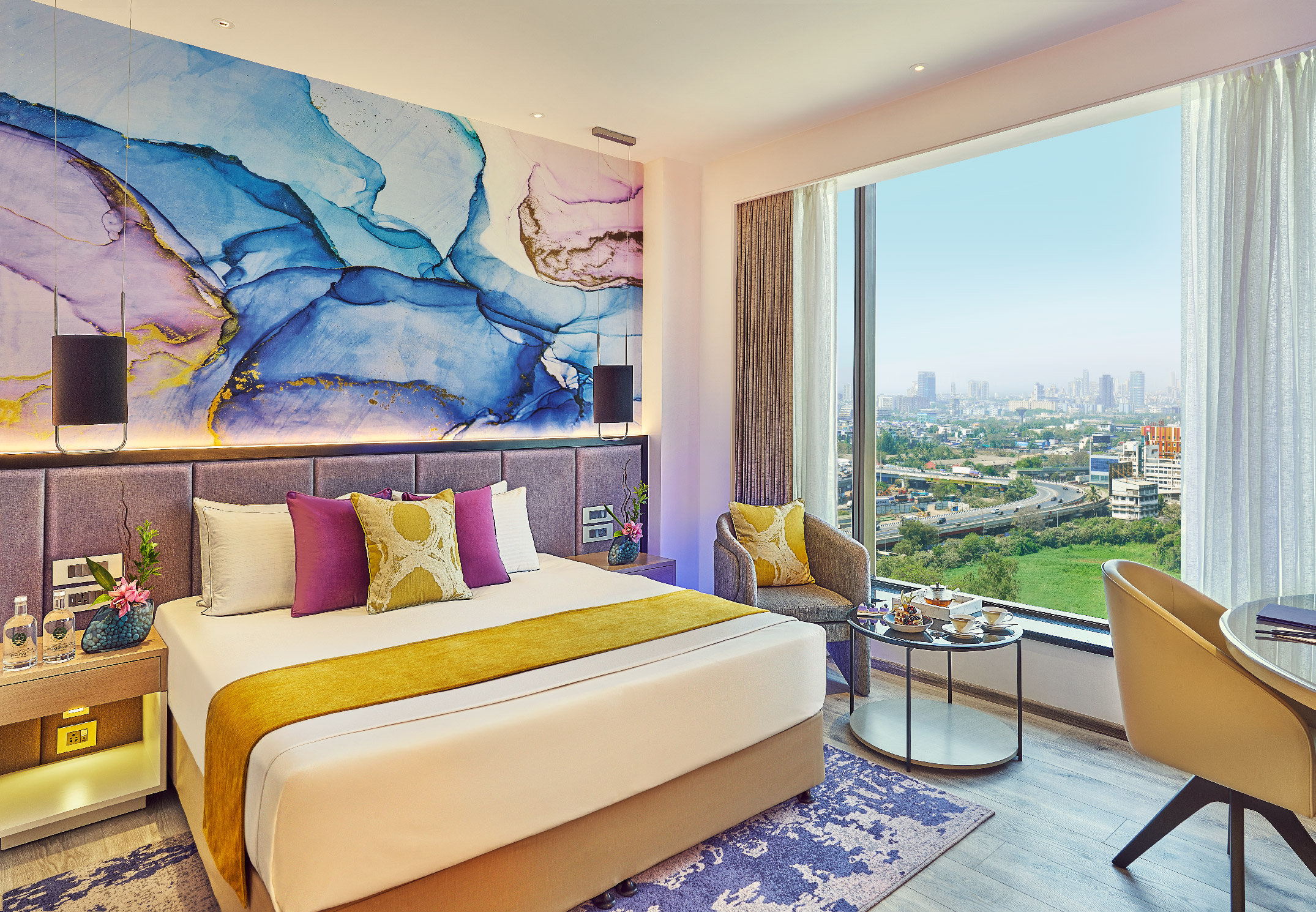 Vivanta Navi Mumbai Turbhe-guestroom-Premium Suite Bedroom.jpg