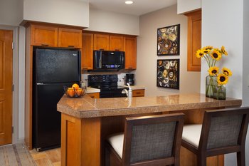 One & Two-Bedroom Villa - Kitchen