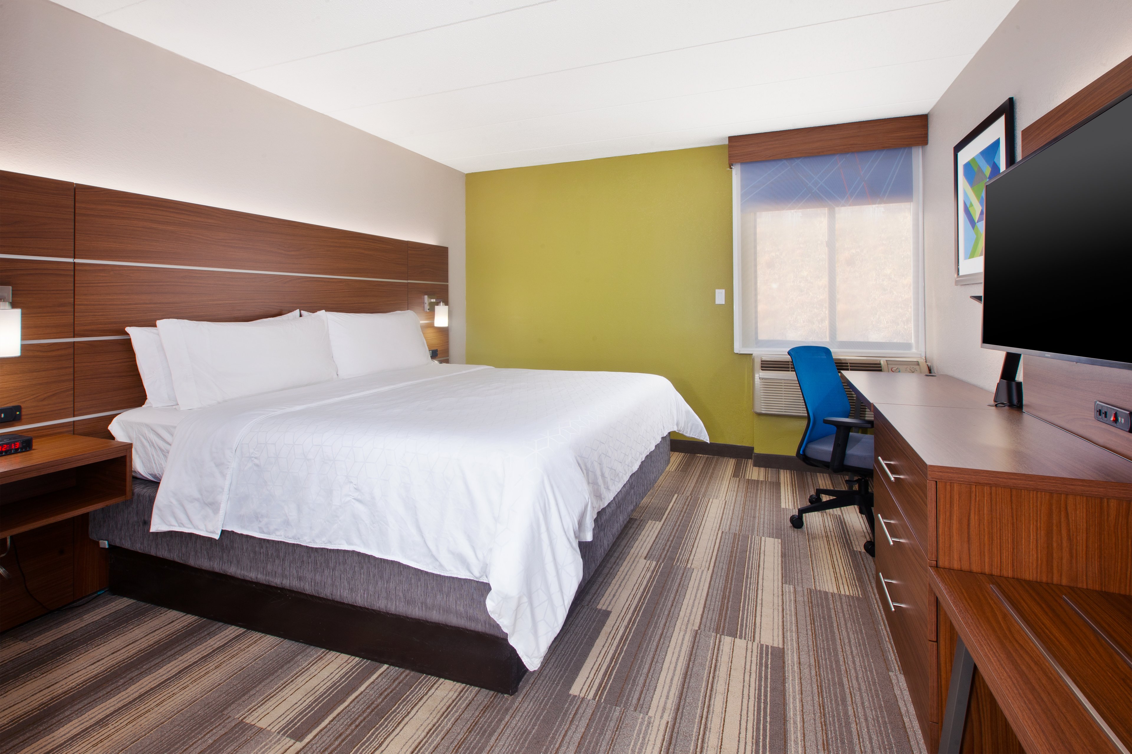 Our spacious ADA rooms feature total wheelchair accessibility 