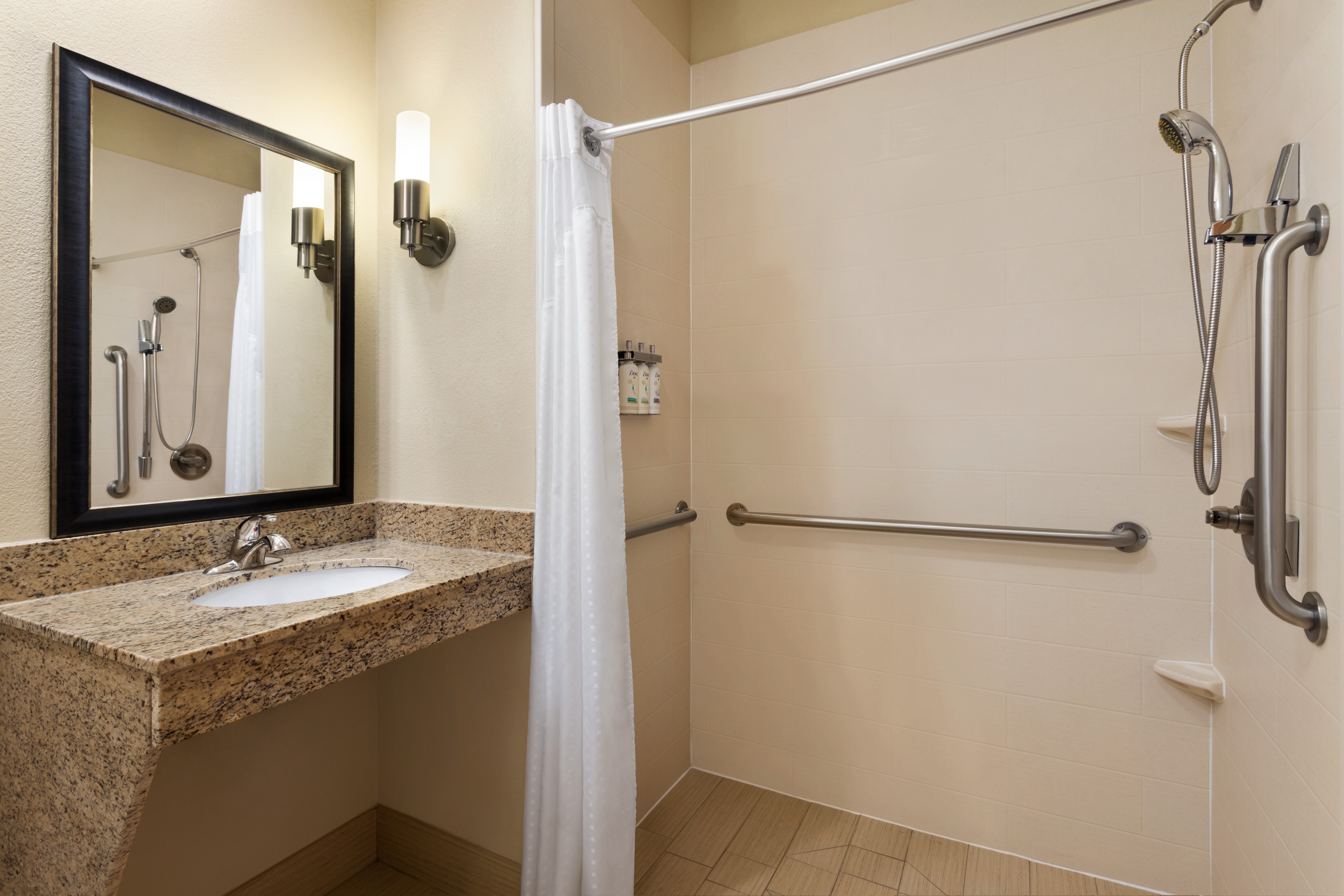 Accessible Bathroom- Roll-In-Shower
