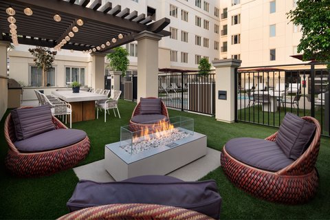 Pool Deck and Fire Pit