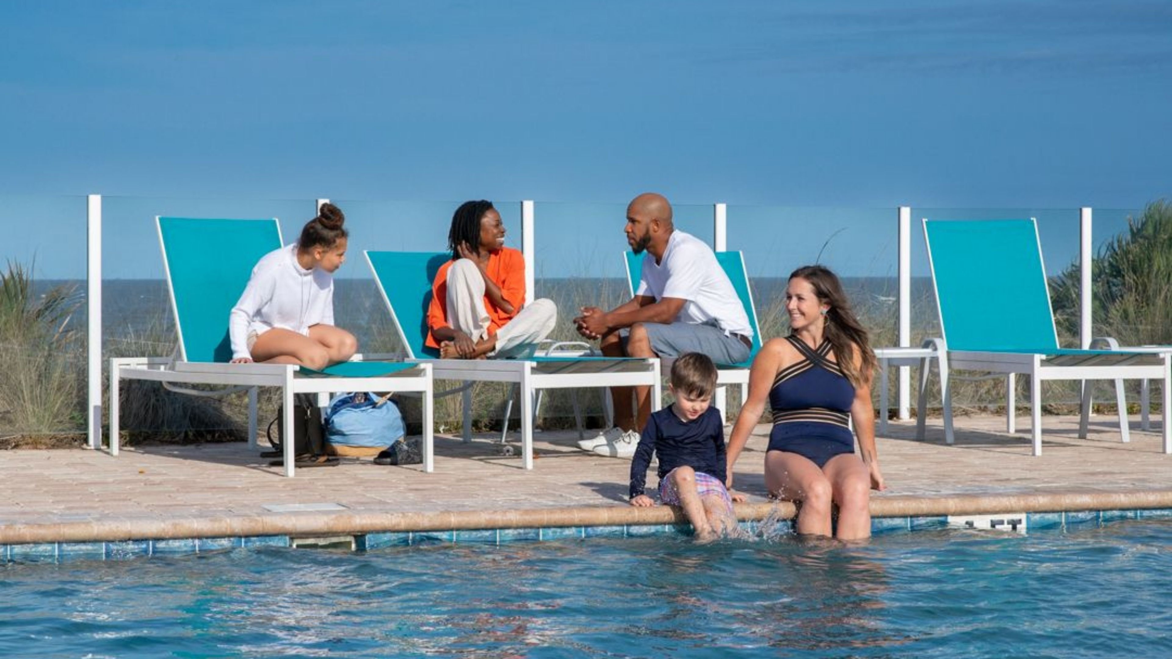 Enjoy our outdoor pool and kids pool!