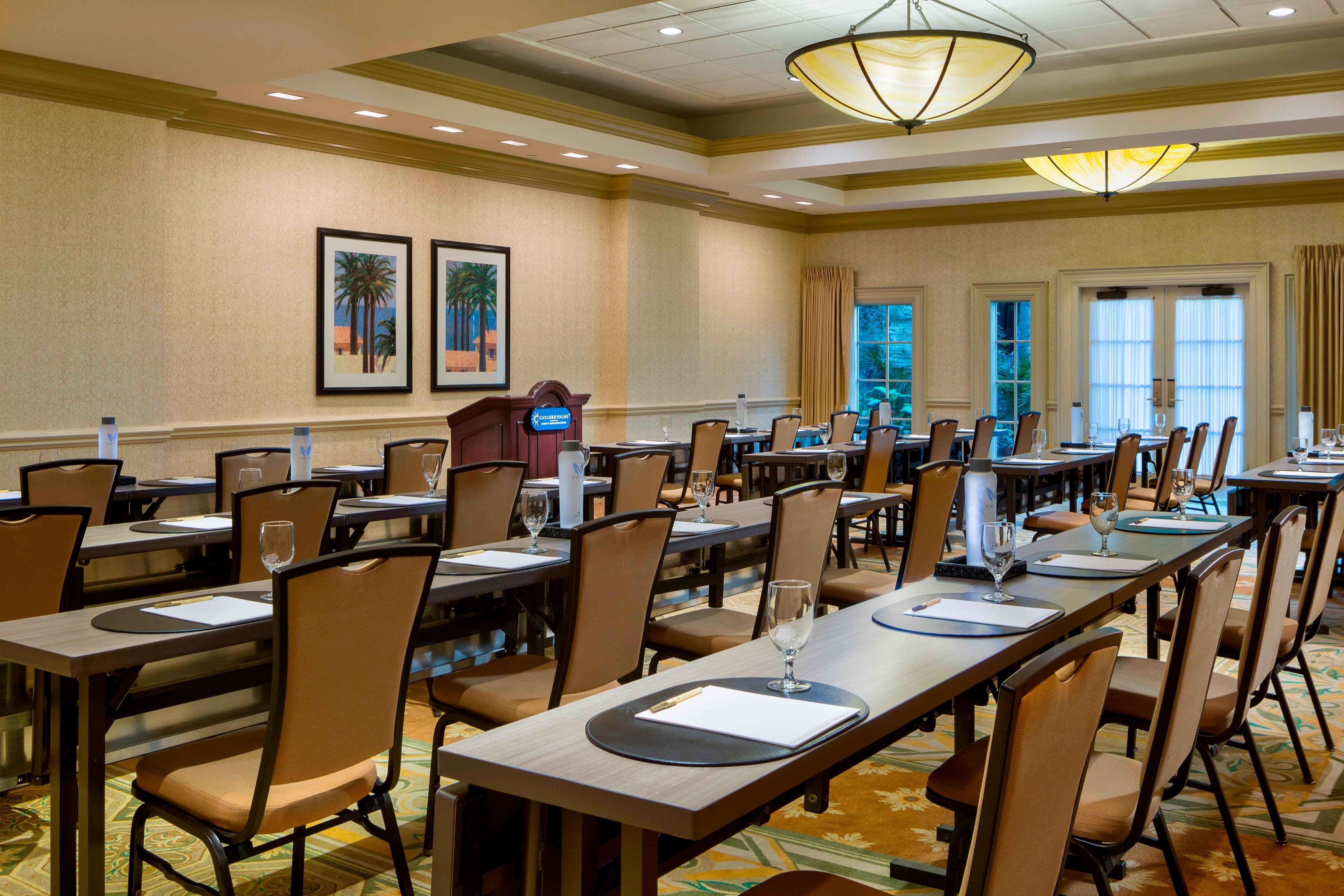 St. George Meeting Room - Classroom Setup