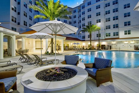 Fire Pit at Poolside