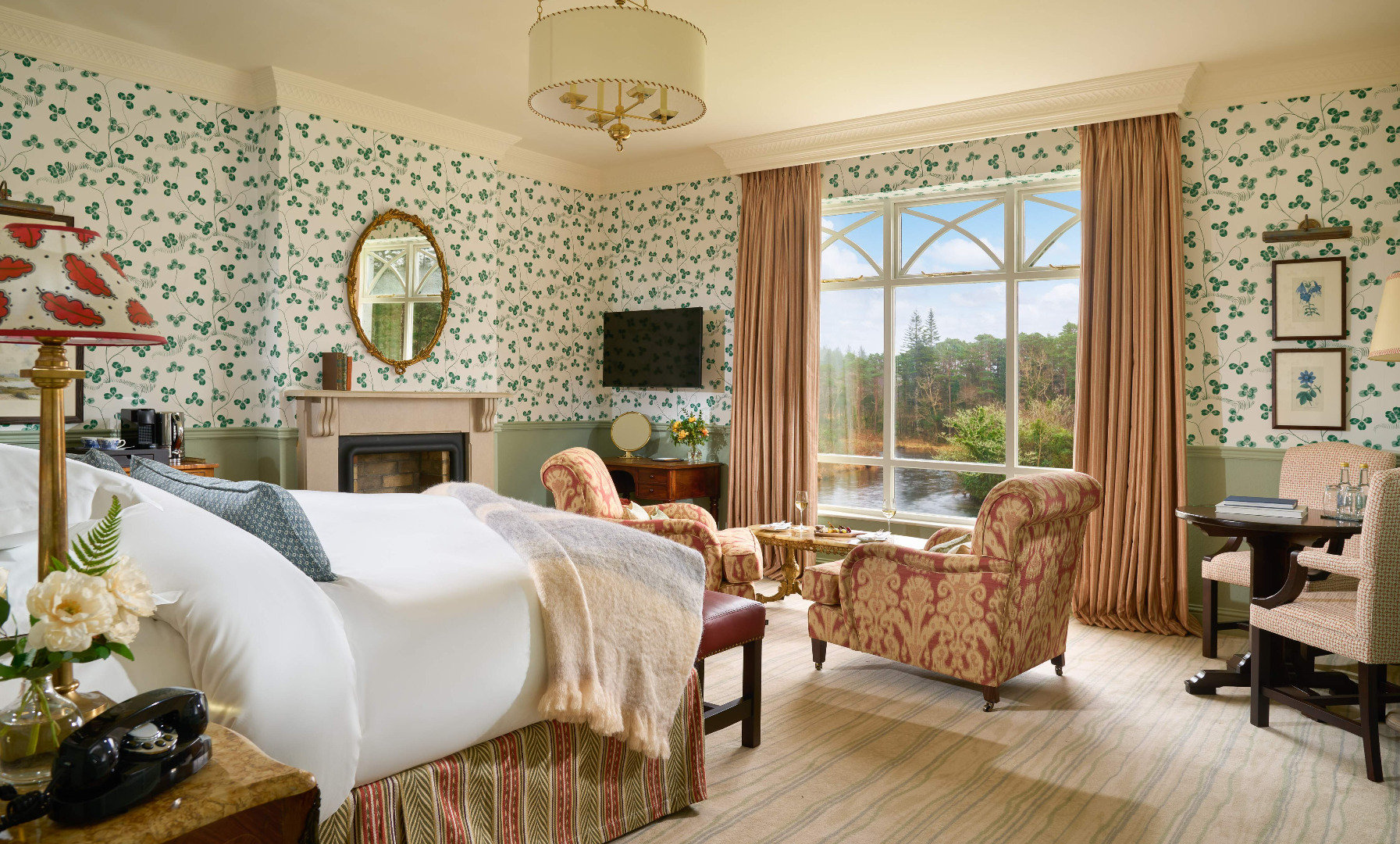 Ballynahinch Castle Hotel-guestroom-Luxury Room.jpg