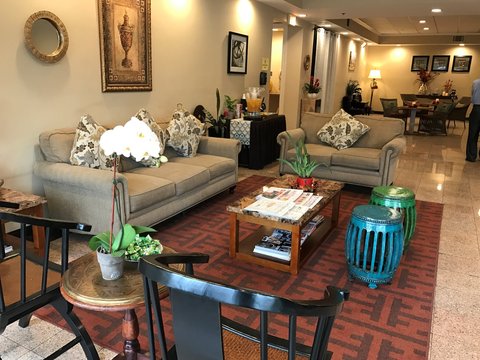Greentree Inn Alhambra California hotel lobby