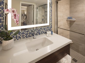 Tiki Tower Bathroom Vanity And Shower