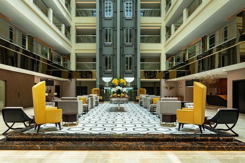 Hotel lobby