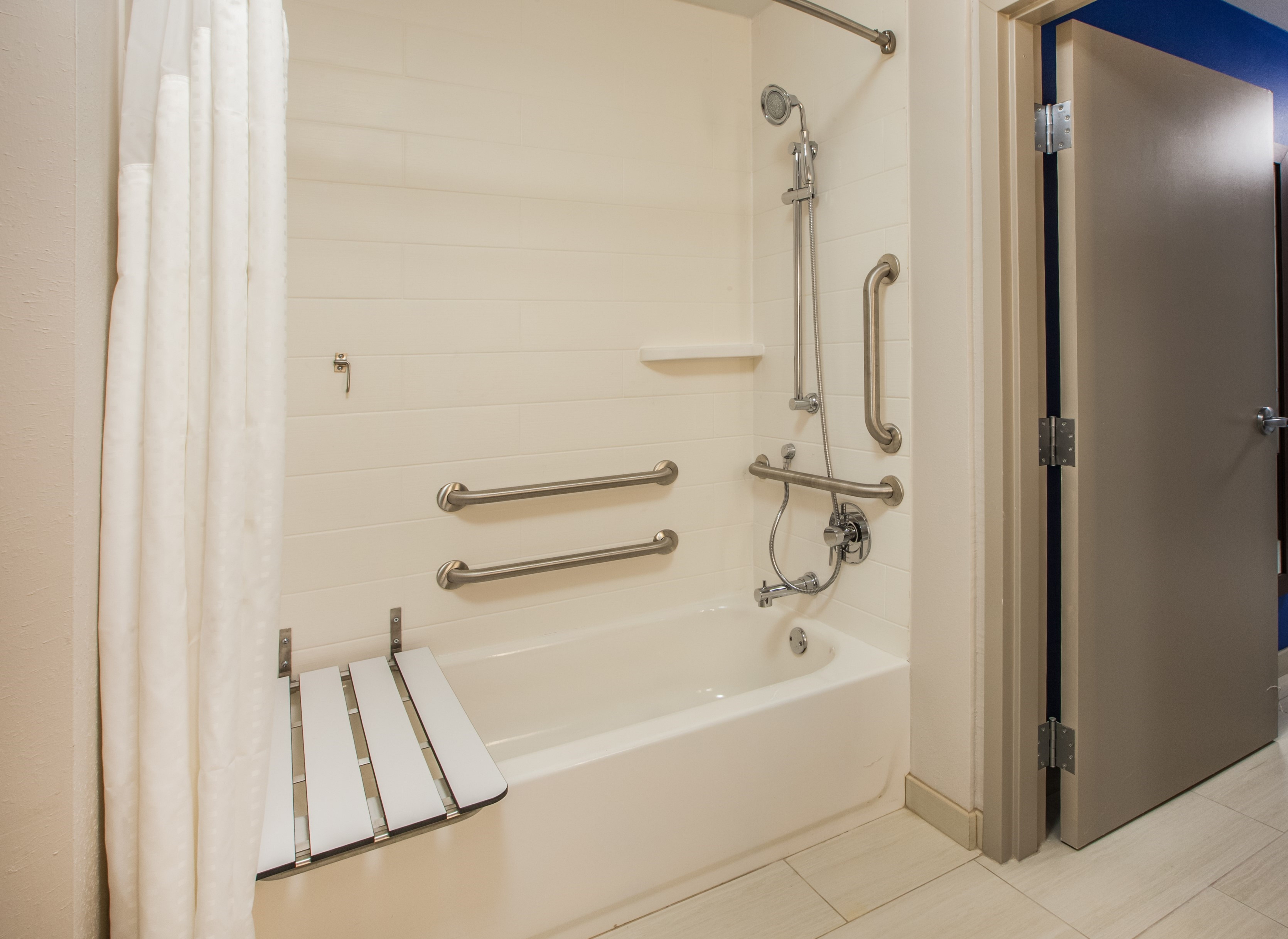 HOLIDAY INN EXP STES BOUNTIFUL-guestroom-Our ADA compliant bathrooms are wheelchair accessible..jpg