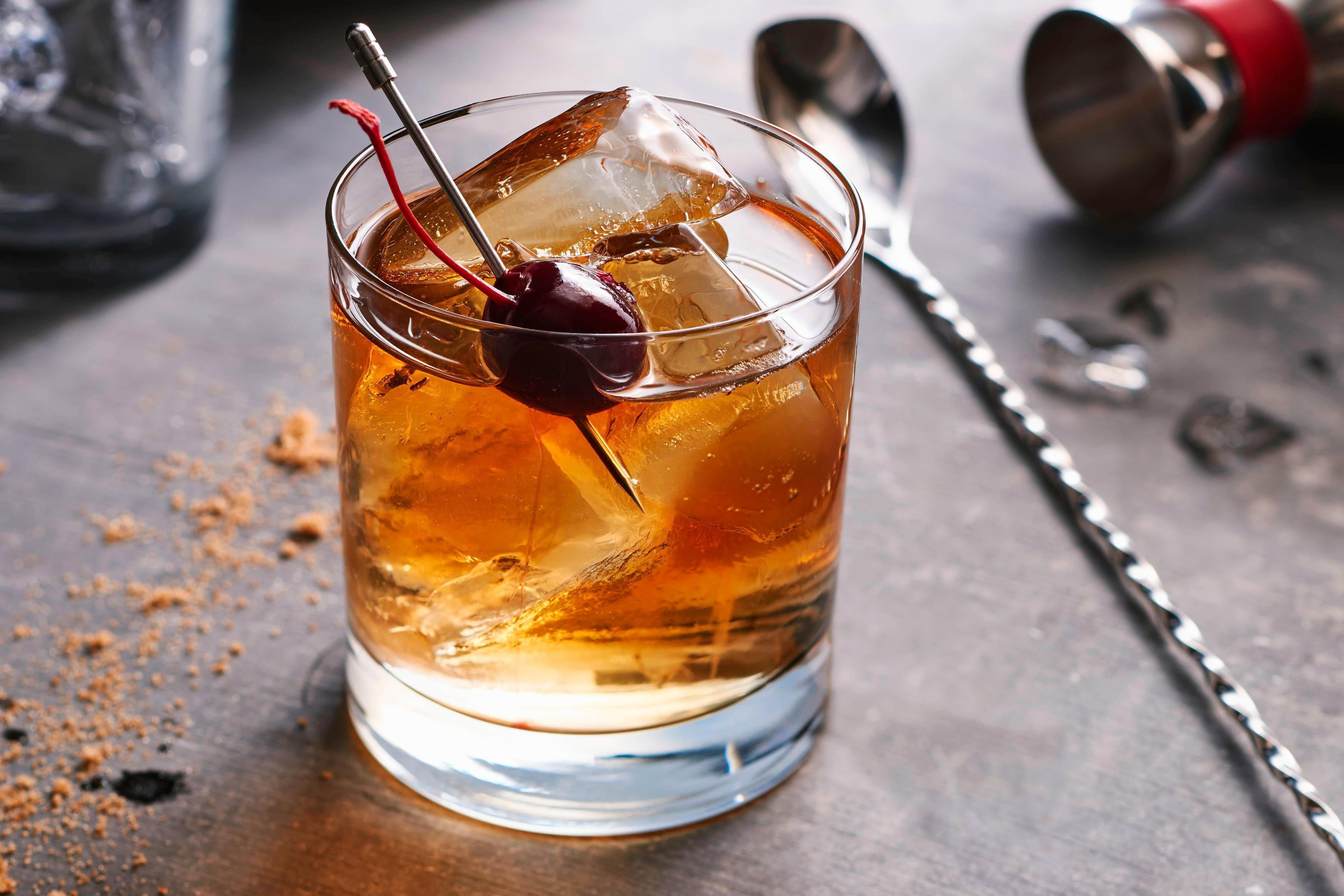 Black Cherry Old Fashioned
