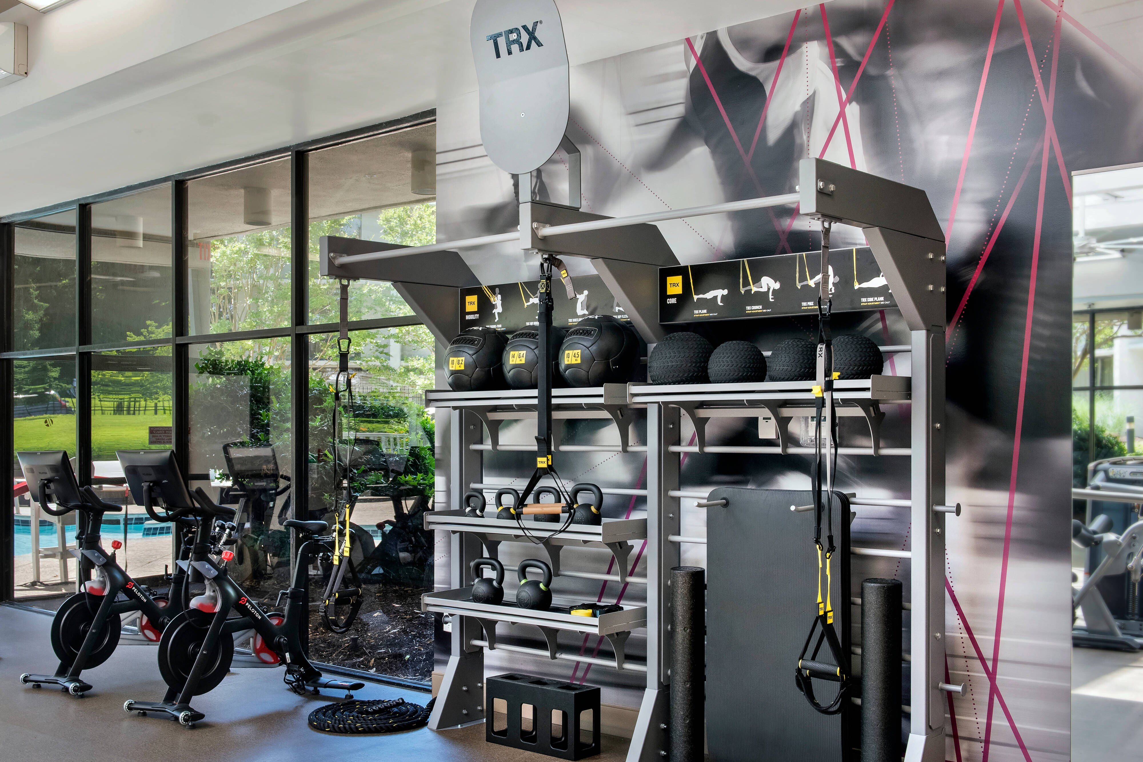 Fitness Center - TRX Machine
