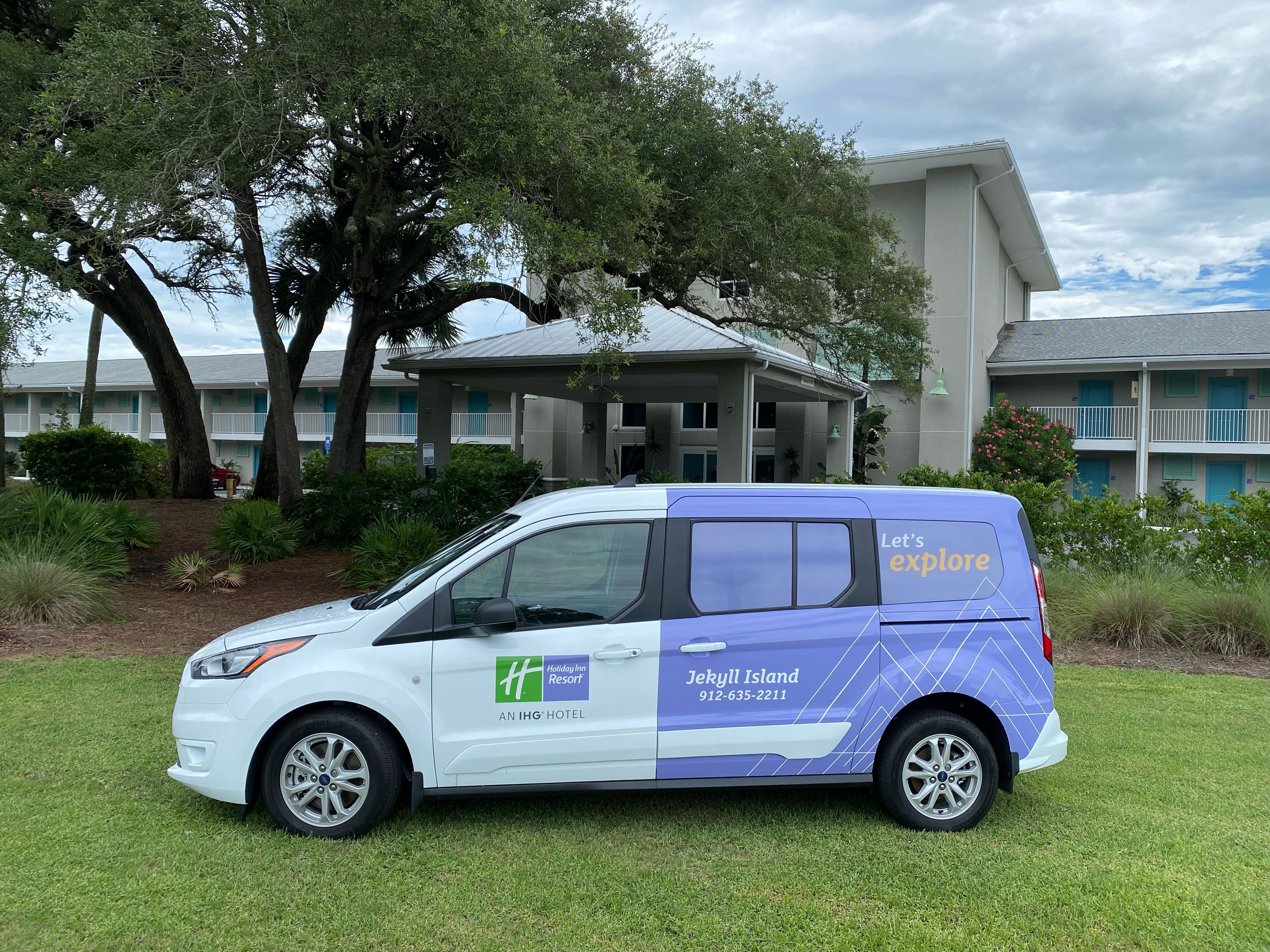 Our shuttle will take you to or from anywhere on Jekyll Island!