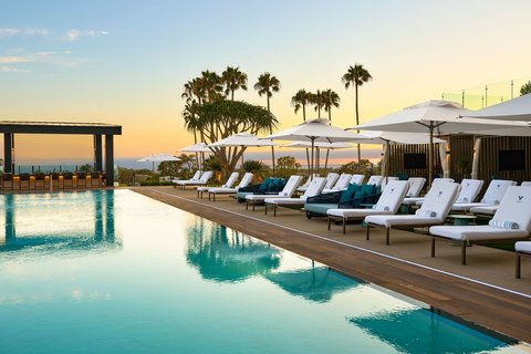 Sunset at Edge Pool