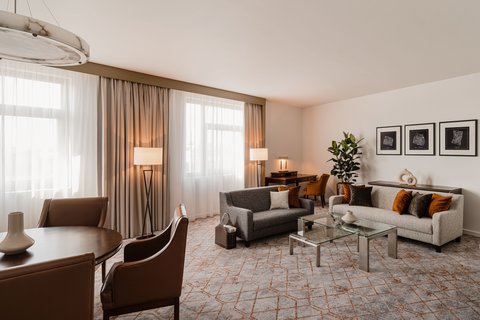 Presidential Suite living room.