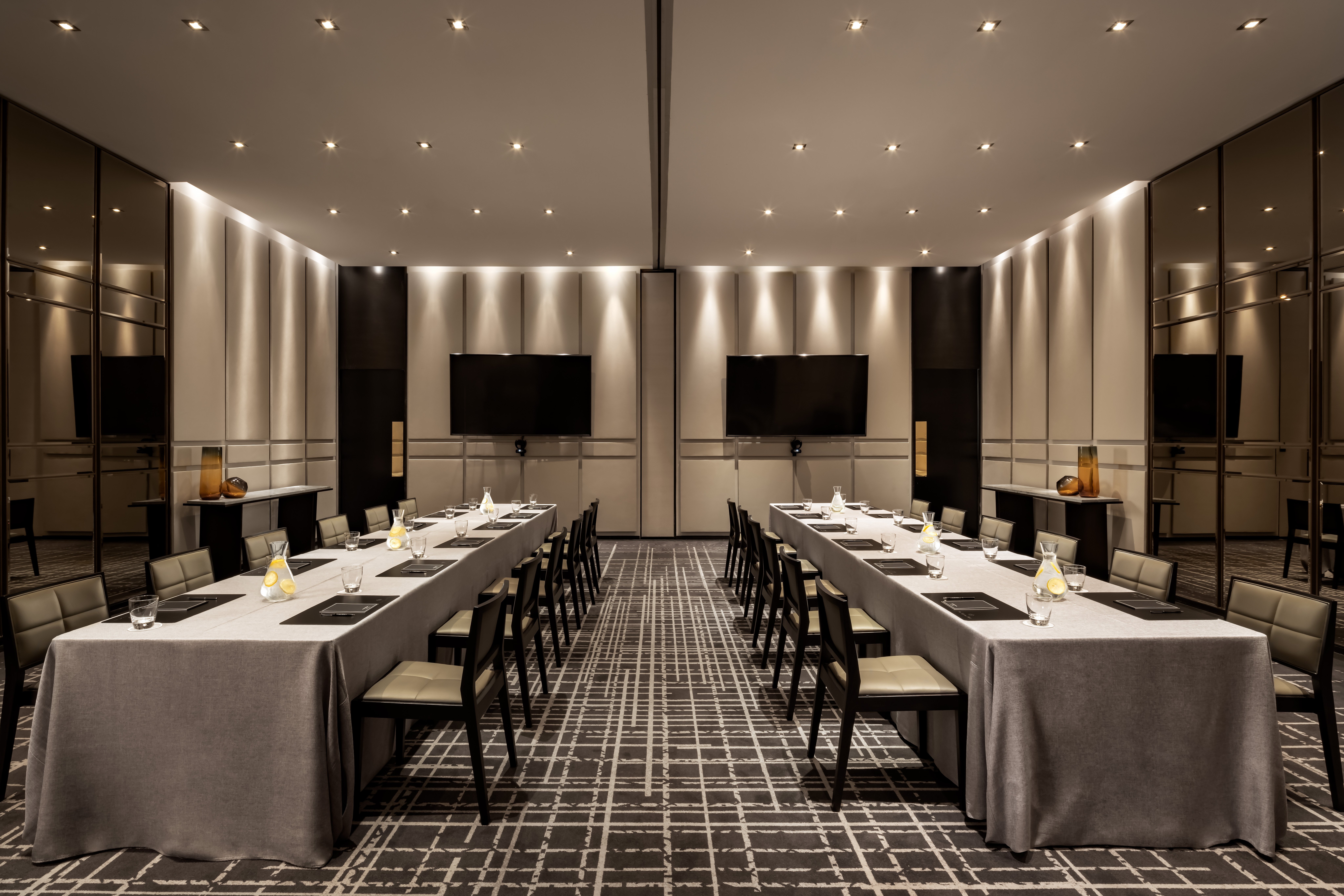 The Yorkville Room Boardroom Set Up