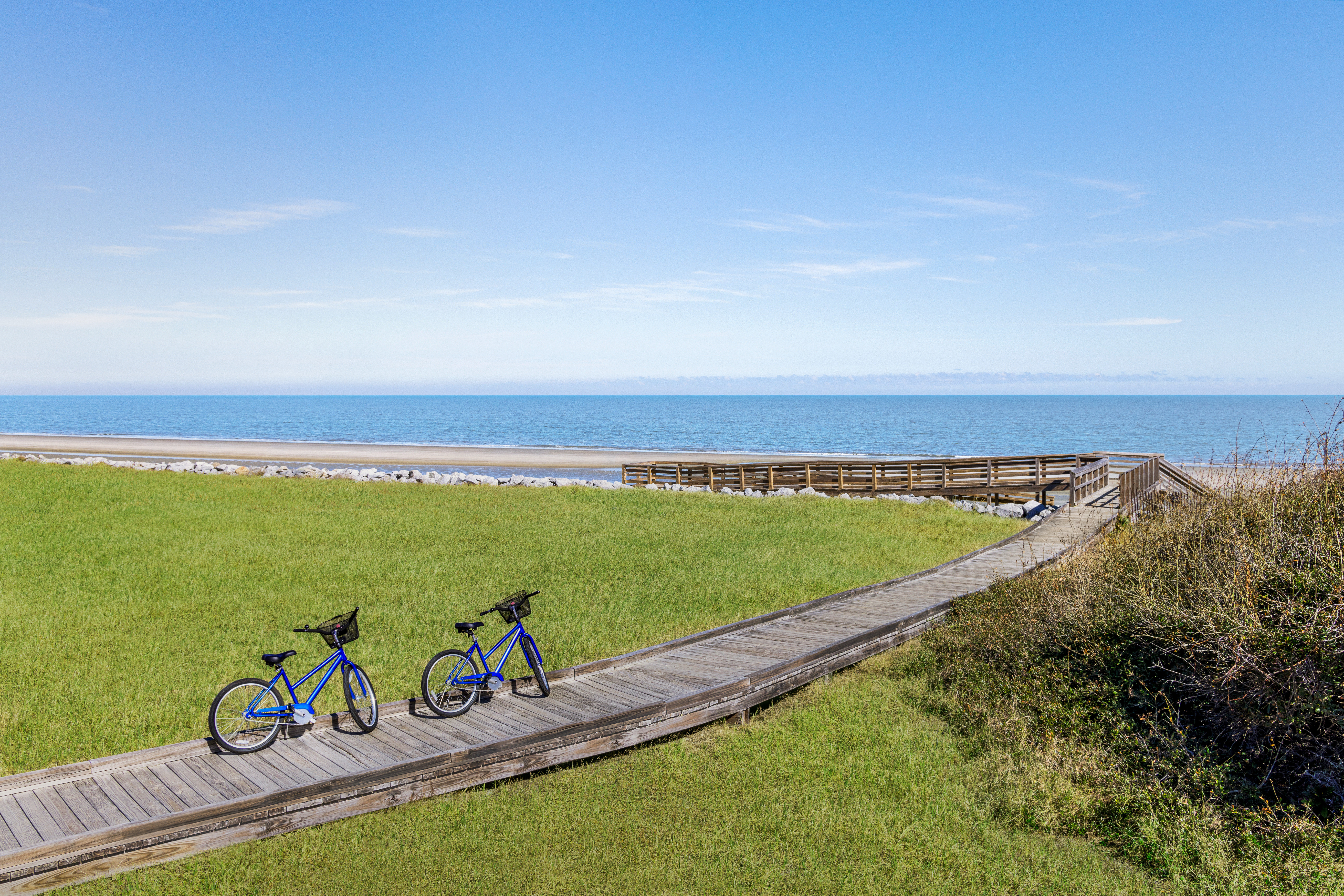 Take one of our onsite bicycles for an oceanside spin 