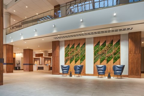 Step into our lobby for a refreshed stay