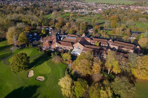 View of Hotel from Golf Course
