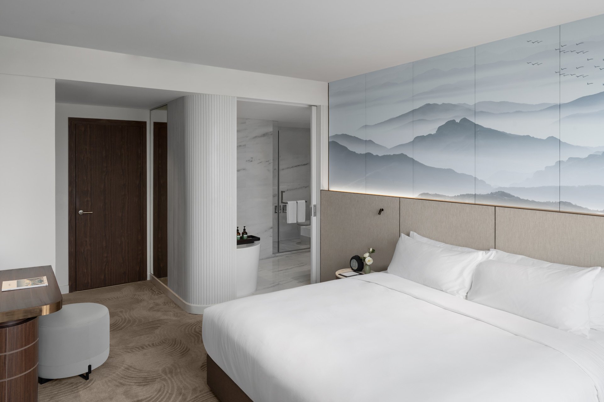 CROWNE PLAZA VINH YEN CITY CENTRE B-guestroom-King Club Residence Suite bedroom filled with natural light.jpg