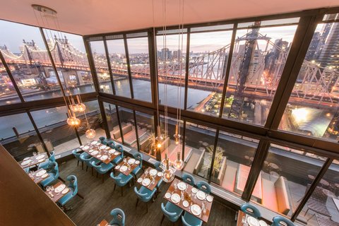 Bentley Hotel NYC - Rooftop Event Space - Aerial View 59th St Bridge