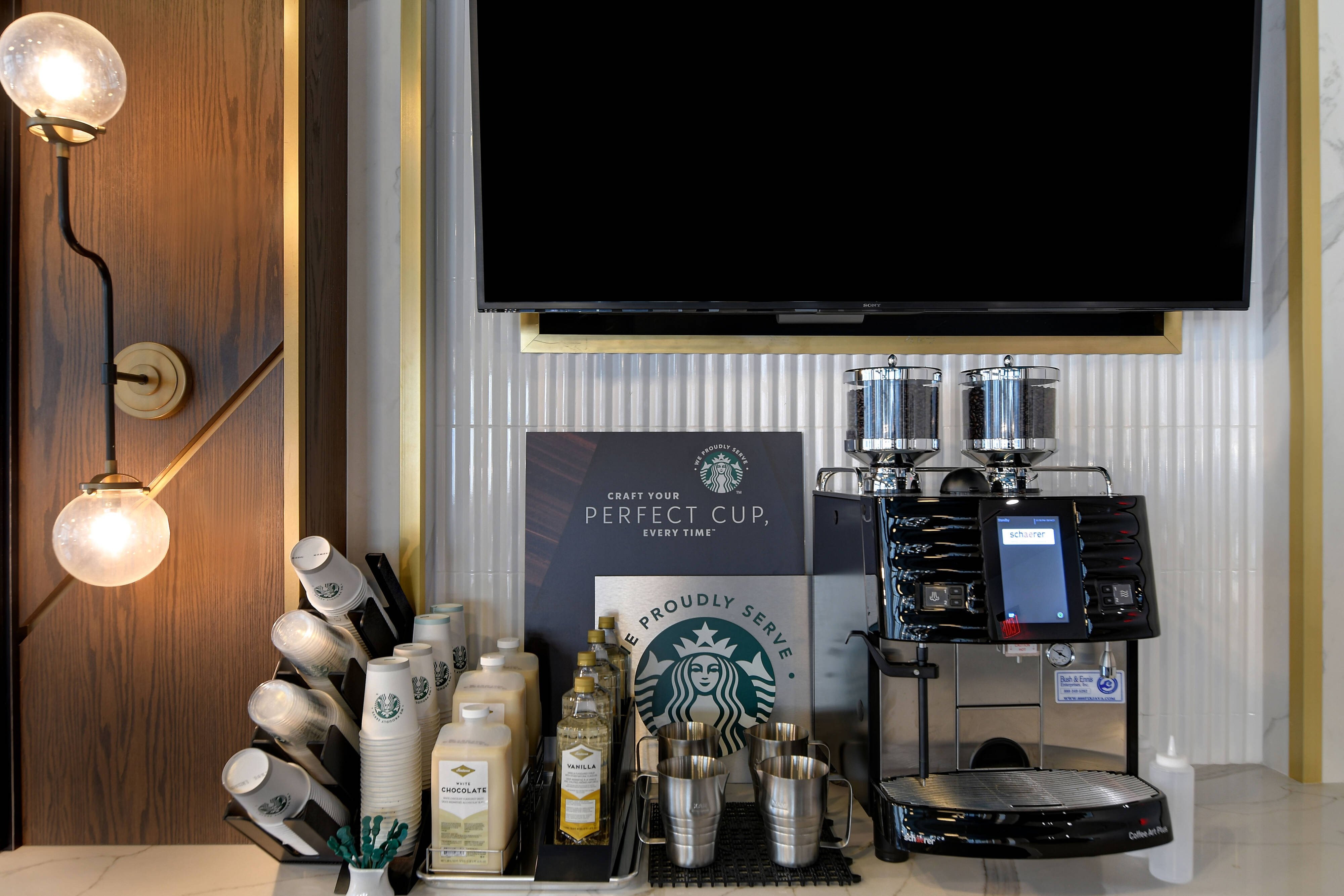 Bistro Breakfast - Starbucks Coffee Station