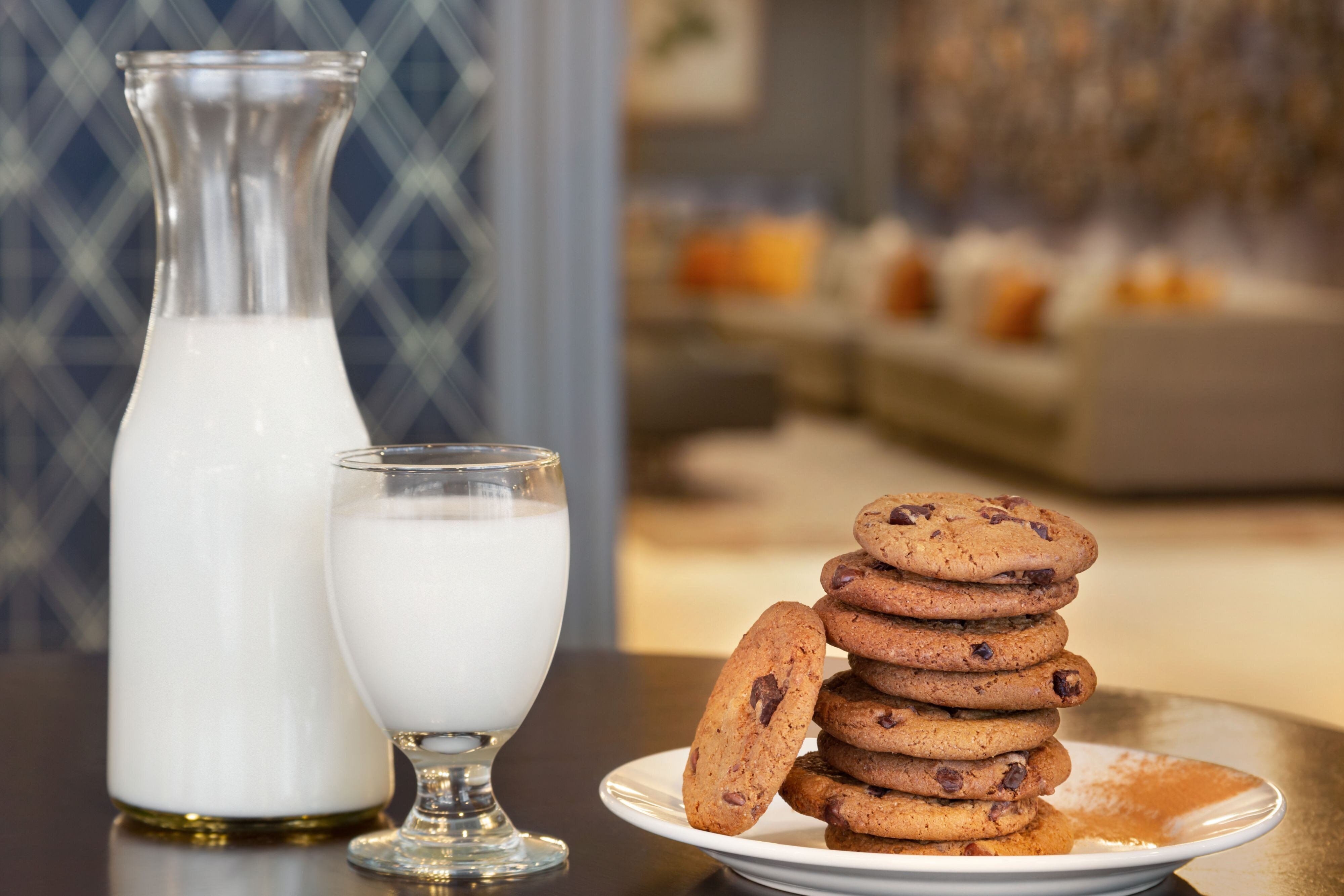 Magnolia Complimentary Milk and Cookies