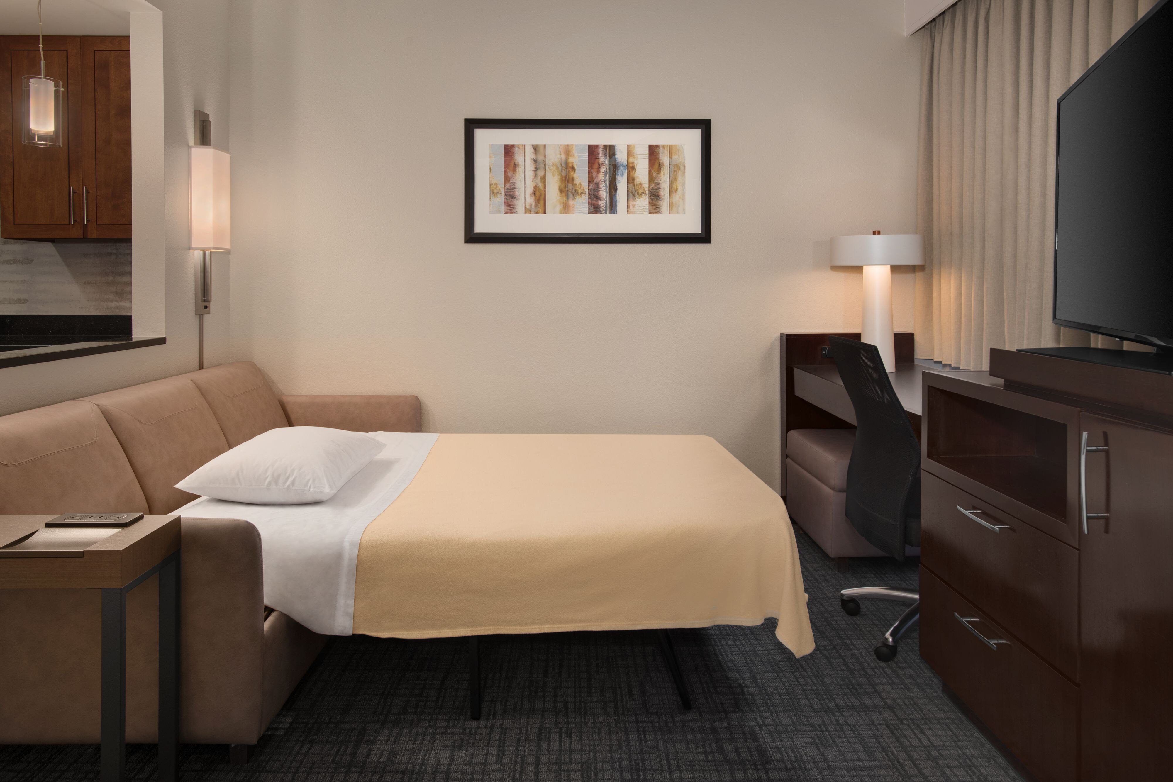 Residence Inn by Marriott Fairfax City-guestroom-Sofa bed.jpg