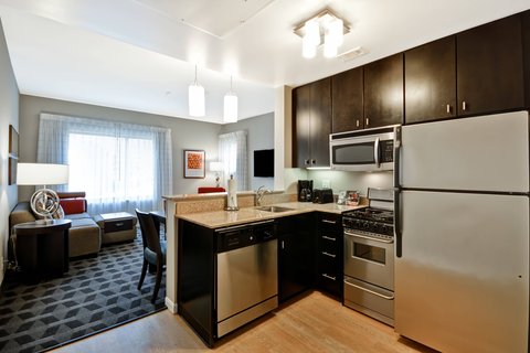Suite Kitchen & Living Area