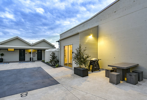 Complex BBQ Area