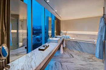 Presidential Suite Bathroom-Separate Shower&Tub