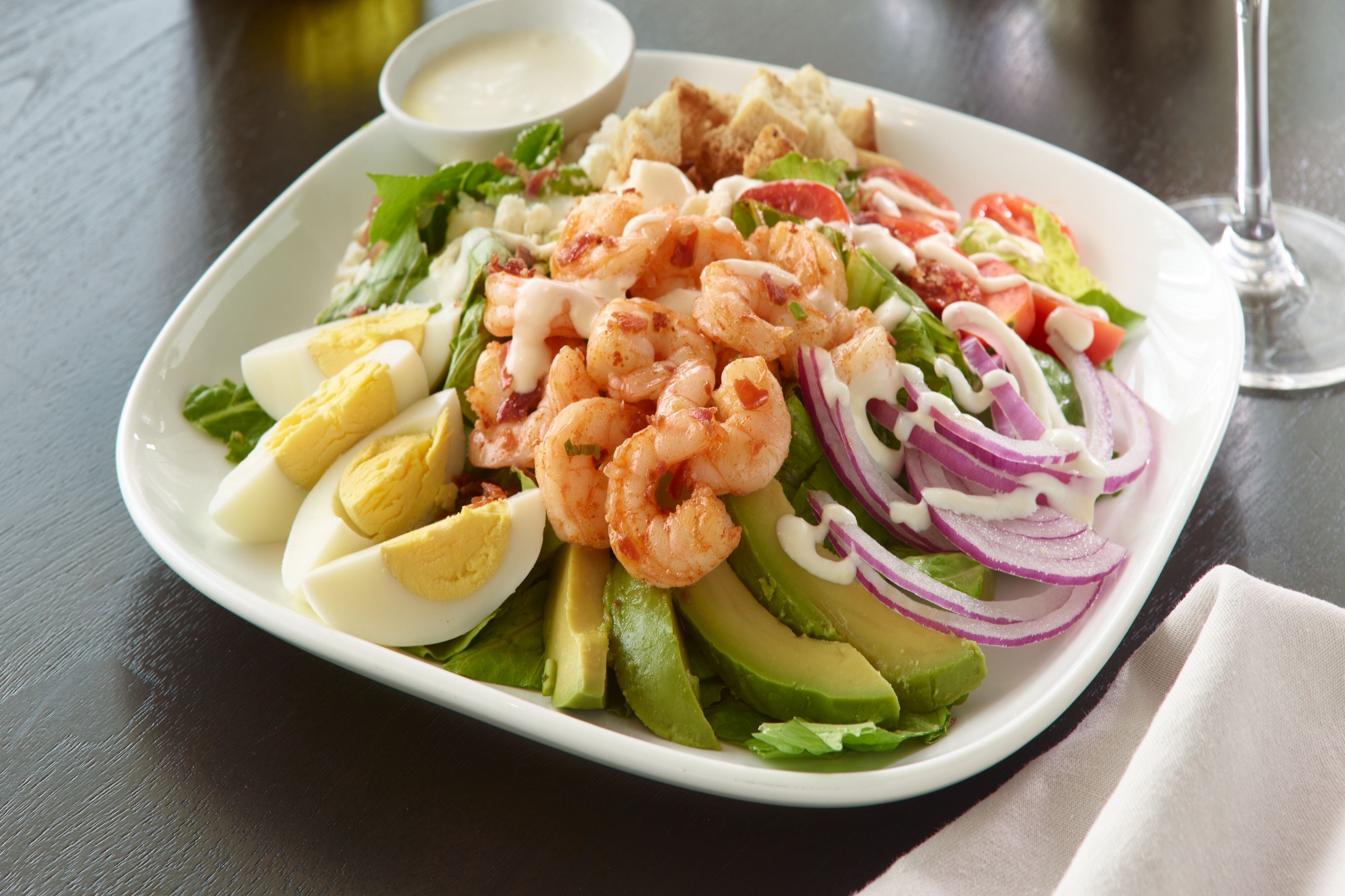 Cobb Salad with Shrimp