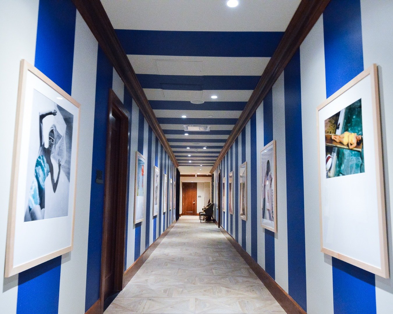 Hallway Art Display