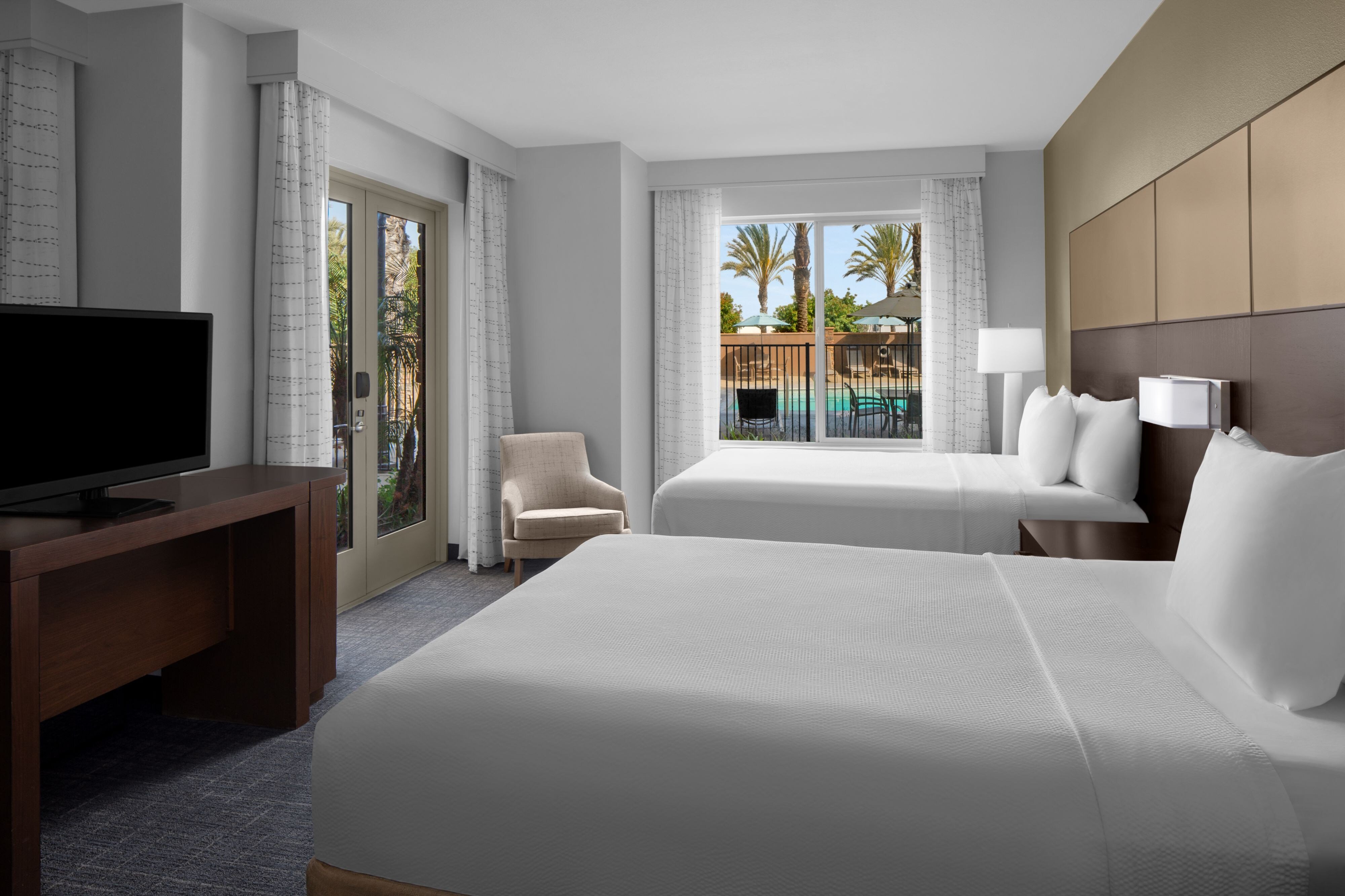 Residence Inn by Marriott Tustin Orange County-guestroom-Double Queen Patio.jpg