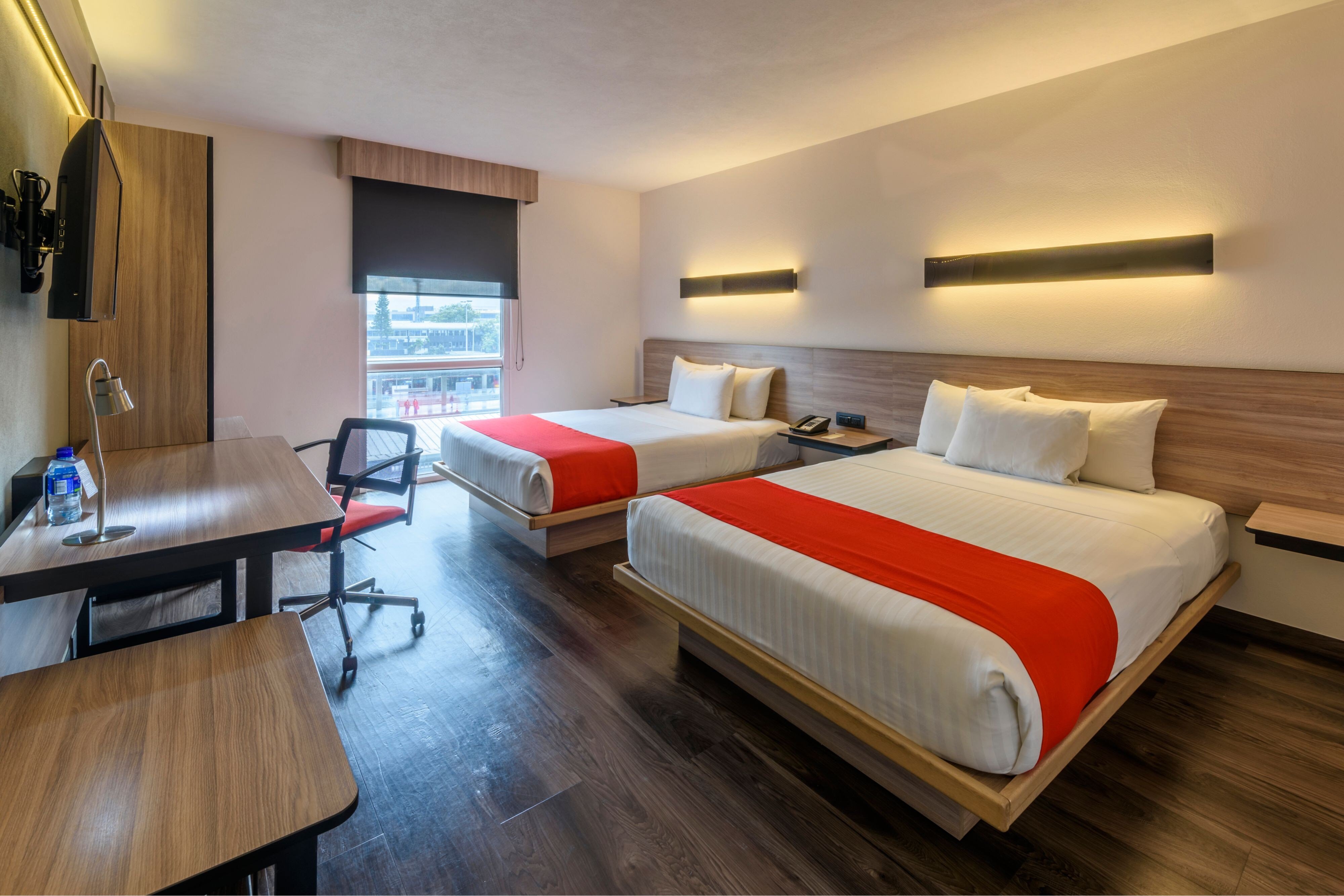 City Express Plus by Marriott Bogota Aeropuerto-guestroom-Bedroom.jpg