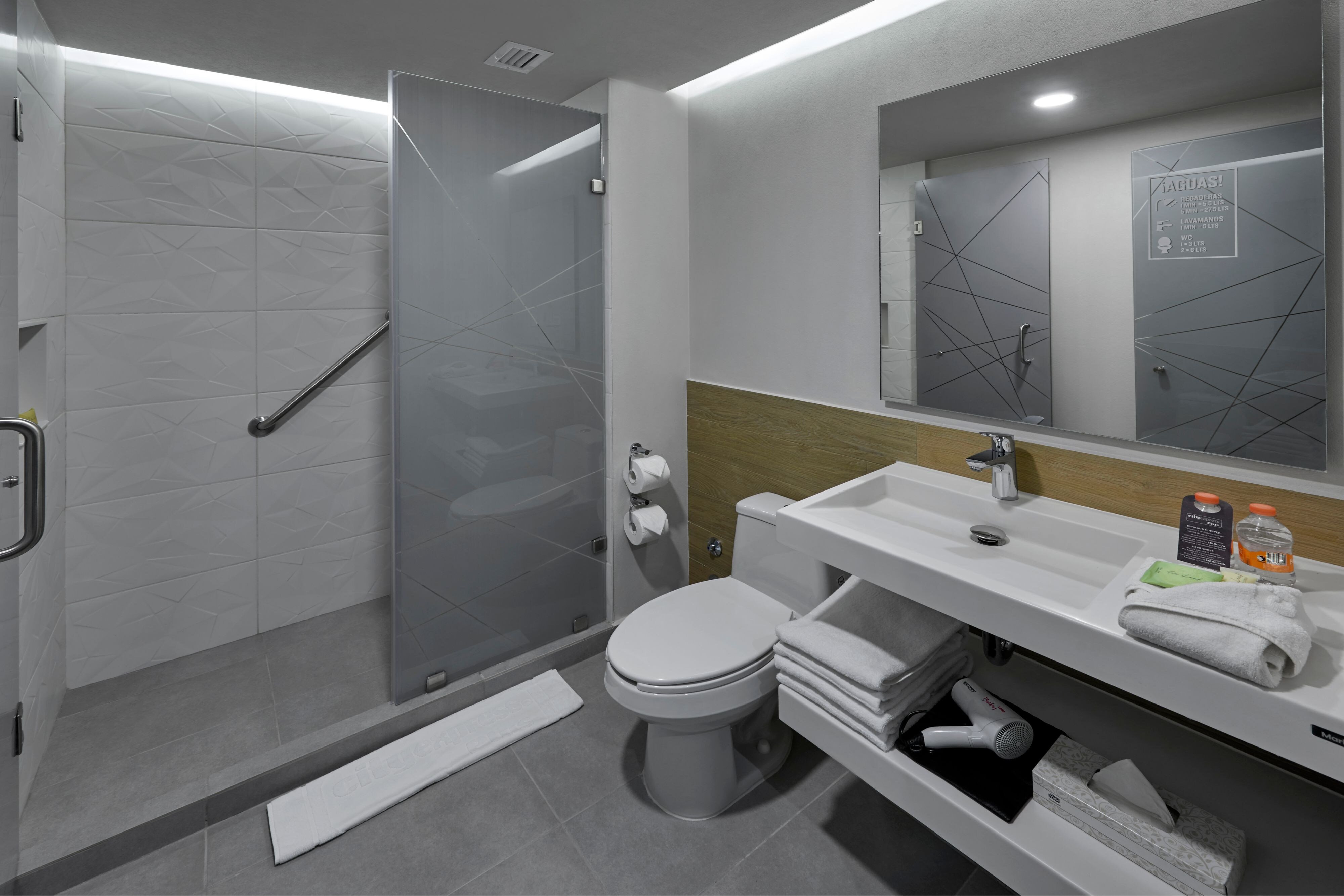 City Express Plus by Marriott Merida-guestroom-Bathroom.jpg