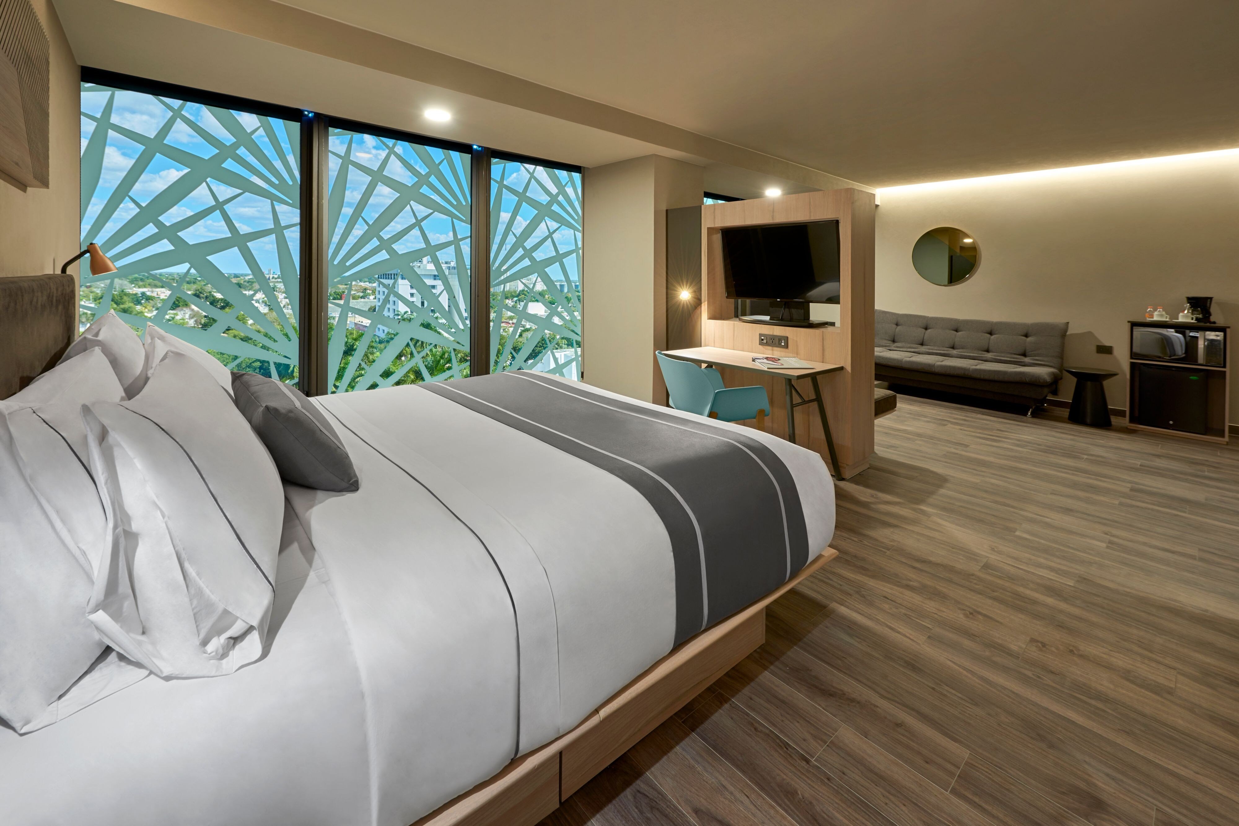 City Express Plus by Marriott Merida-guestroom-Bedroom.jpg