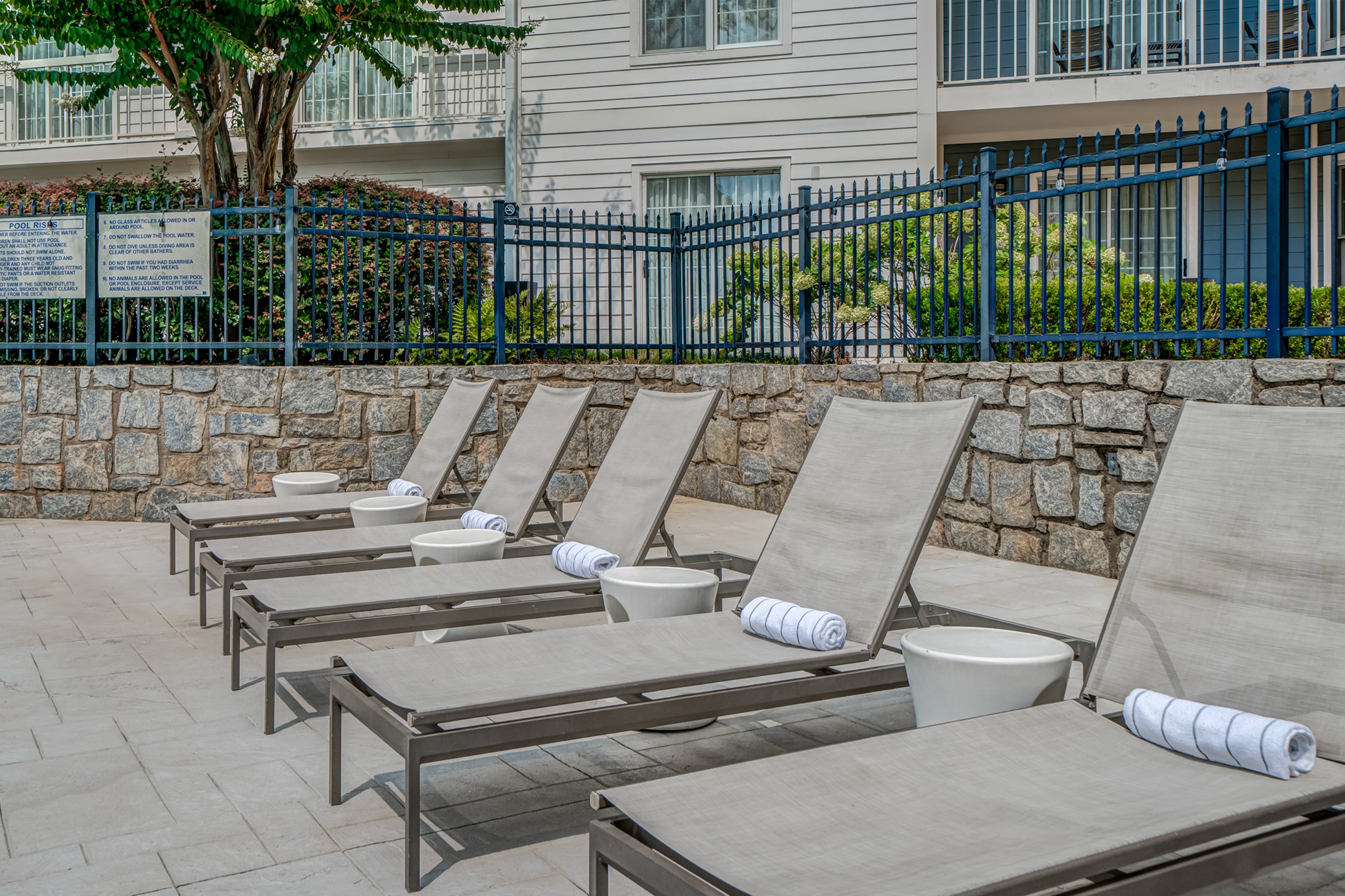 Outdoor Pool Seating